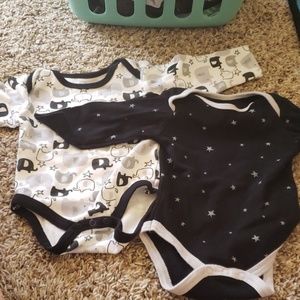 Two long sleeve onies